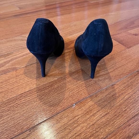 Steve Madden Black Suede Heels - Picture 3 of 5